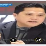 Erick Thohir Menteri Pemuda dan Olahraga. Sekaligus Ketua Umum PSSI. Foto : Ist