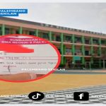 Gedung SMA Negeri 9 Palembang dan Kwitansi Uang Komite, Foto : sriwijayaviral