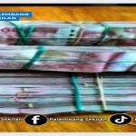 Barang Bukti Hasil Pencurian Uang Rp 515 Juta
