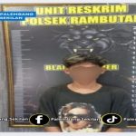 Pelaku begal bernama tengki yang nekat tembaki mahasiswi di Wilayah hukum Polsek Rambutan.