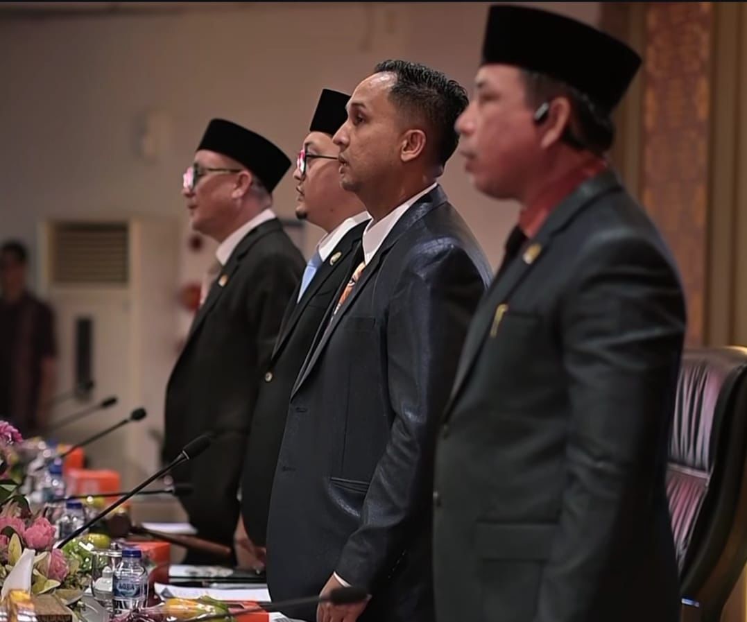 Suasana Rapat Paripurna DPRD Kota Palembang beberapa Hari lalu. Foto : Istimewa