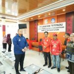 Sekretaris Daerah Kabupaten Banyuasin, Ir. Erwin Ibrahim, S.T., M.M., M.B.A., IPU., ASEAN Eng saat melakukan Sidak ASN. Foto : Kominfo Banyuasin/rmd