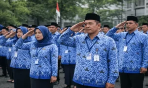 Ilustrasi Pegawai PPPK Saat dilapangan, Foto (Generate AI)