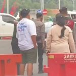 Pemudik di Garut, Jawa Barat protes pemberlakuan one way. (Instagram/naufalsukangonten)