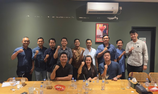 BPC HIPMI Banyuasin Saat RBPL. Foto : Nto/Redaksi