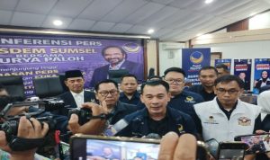 H. Nopianto, Sekretaris DPW Nasdem Sumsel. Foto : Ton/palembangsekilan