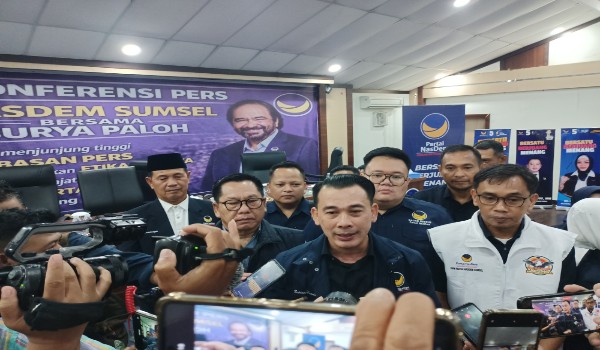 H. Nopianto, Sekretaris DPW Nasdem Sumsel. Foto : Ton/palembangsekilan