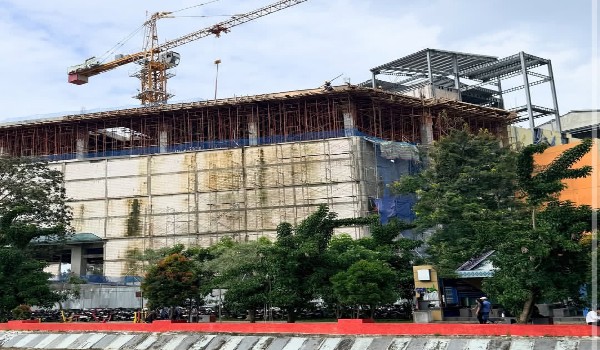 Pembangunan Palembang Indah Mall (PIM). Foto : Sscipalembang/nto