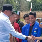 Ketua DPRD Sumsel Andie Dinialdie Hadiri Panen Raya Jagung Serentak Kuartal II 2026 di OKU Selatan. Foto : Ist