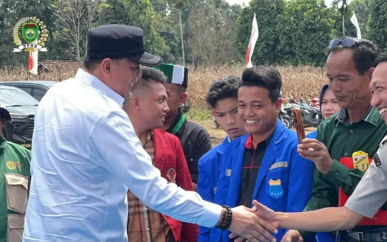Ketua DPRD Sumsel Andie Dinialdie Hadiri Panen Raya Jagung Serentak Kuartal II 2026 di OKU Selatan. Foto : Ist