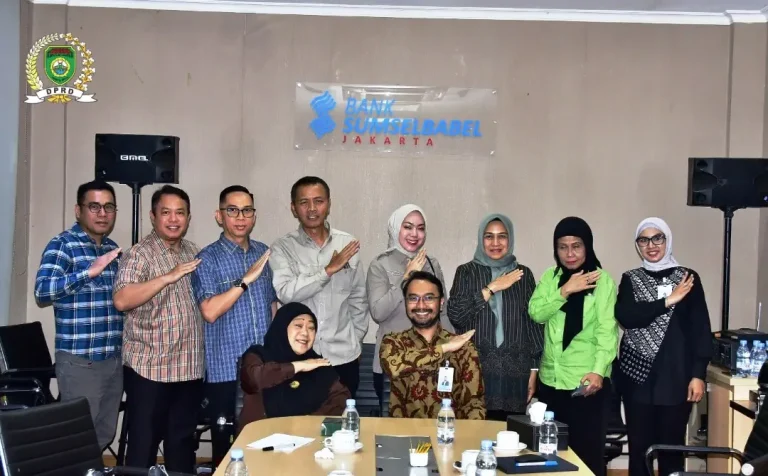 Komisi III DPRD Sumsel Monitoring Kinerja Bank Sumsel Babel Cabang Jakarta, Fokus Perkuat Kontribusi BUMD. Foto : Ist