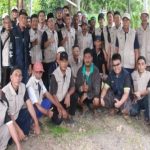 Segenap Panitia Kurban Masjid Jamiatul Muawanah Desa Sungai Pinang Kabupaten Banyuasin. Foto : Nto