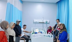 Suasana kamar PS saat di Rumah Sakit Bhayangkara. Foto : Ist