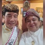 Ketua DPD BRN Sumsel, Derga saat bertemu dengan Presiden Republik Indonesia Ke 7, Jokowi. Foto: Nto/ist