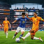 Ilustrasi Timnas Jepang vs Belanda. Foto : AI