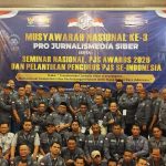 Mahmud Marhaba Terpilih Aklamasi Pimpin PJS Periode 2026–2027, Munas III Tegaskan Langkah Menuju Konstituen Dewan Pers. Foto : PJS/Noto