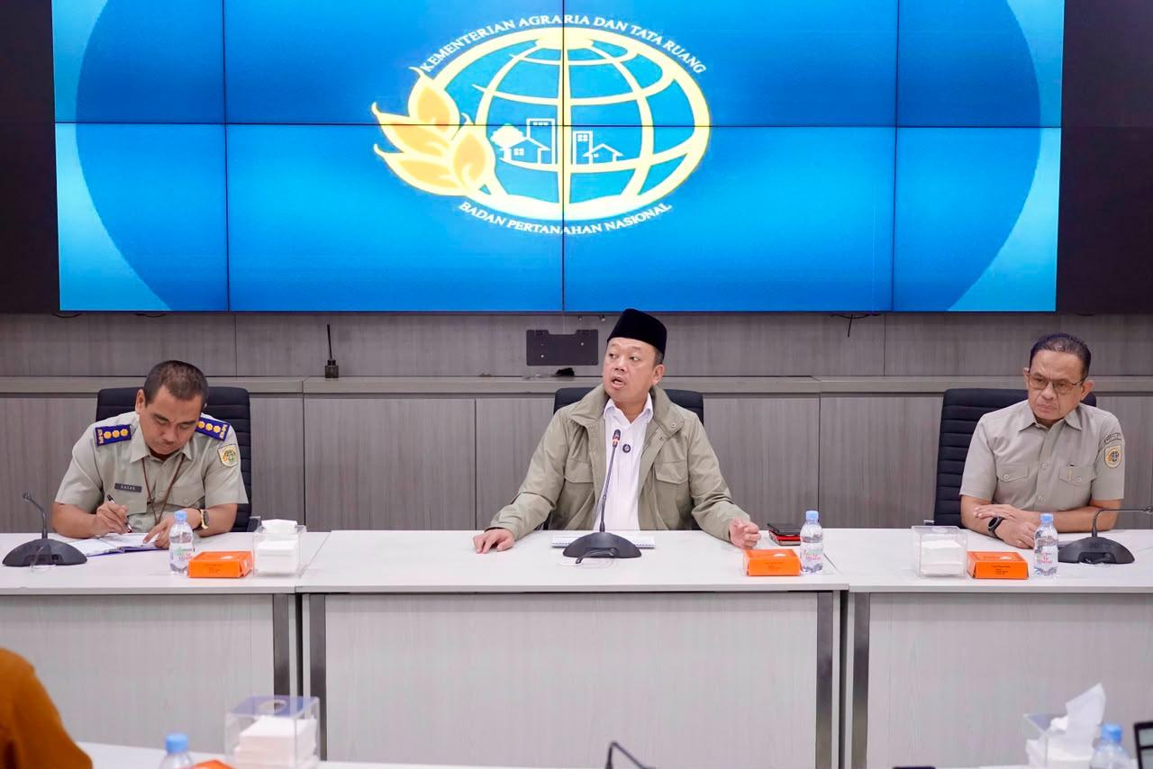 Menteri ATR/Kepala BPN: Pengukuran Terjadwal Sudah Berlaku di 400 Kantor Pertanahan. Foto : ATR/BPN