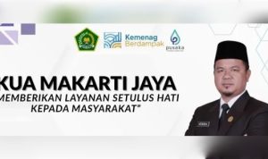 Hendra, S.Pd.I.,M.Si Kepala KUA Makarti Jaya Kabupaten Banyuasin. Foto : Nto Hendra, S.Pd.I.,M.Si Kepala KUA Makarti Jaya Kabupaten Banyuasin. Foto : Nto